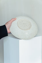 Load image into Gallery viewer, Medium shallow plate 'White Sands'