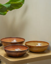 Load image into Gallery viewer, Fruit / Salad bowl Rust Orange
